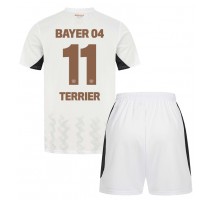 Bayer Leverkusen Martin Terrier #11 Koszulka Wyjazdowa dzieci 2024-25 Krótki Rękaw (+ krótkie spodenki)